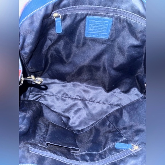 Coach Poppy Signature Sateen Tote - Picture 6 of 9